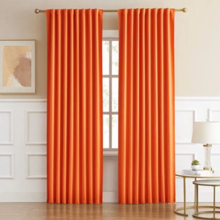 Soft fabric wave curtains