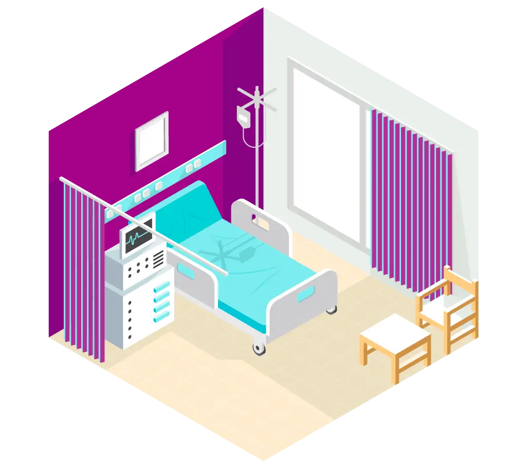 hospital curtains Mirdif