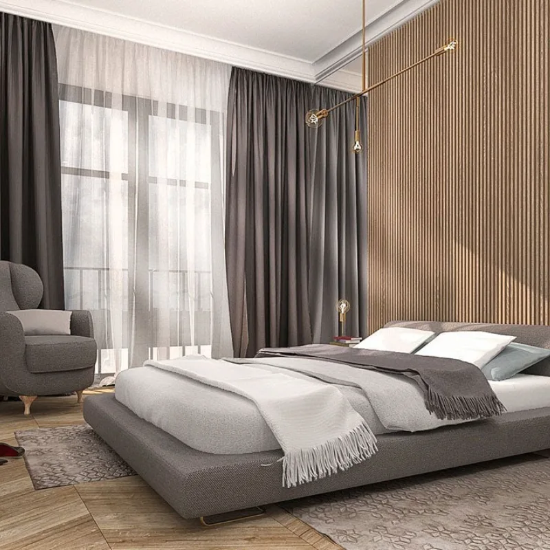 Elegant bedroom window curtains Meydan