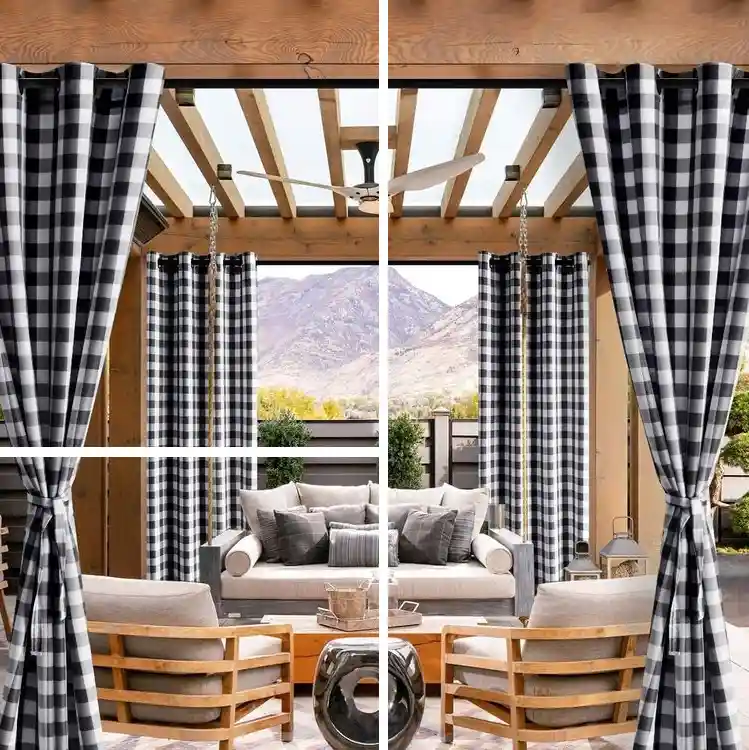 Outdoor curtains Downtown Dubai