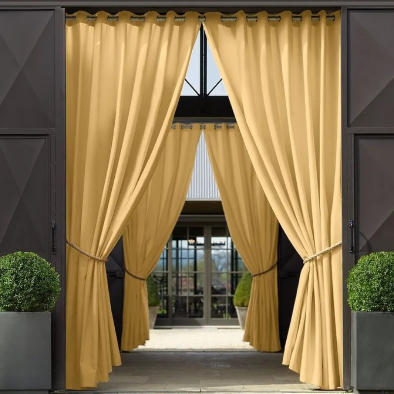 Stylish outdoor curtains for terraces Downtown