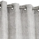 Metro Grey Jacquard Blackout Curtains – 2 Panels
