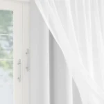 Serene Duo White Blackout Curtains