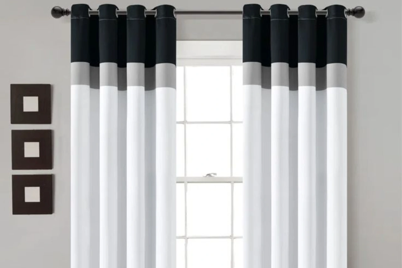 White Curtains For living room