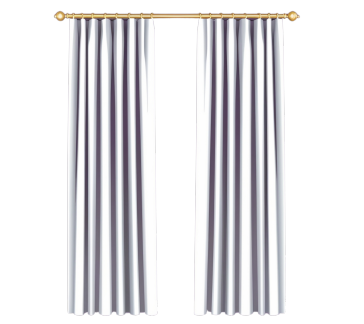 white curtains in dubai