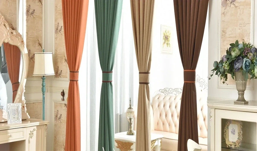 Add Decorative Details For A Curtains Fresh Look