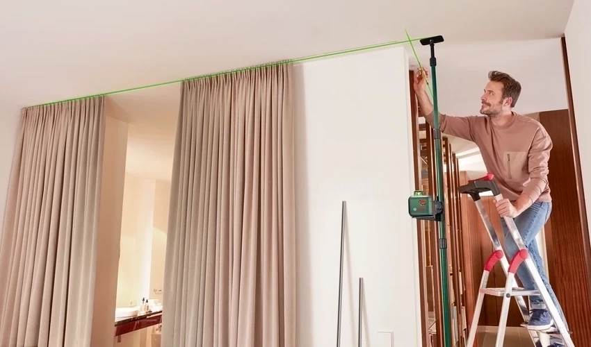 Tools And Preparation Before Fixing The Curtains 