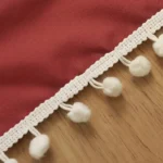 Christmas Curtains 2pcs Voile Snowflake Drapery