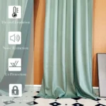 Luxury Blackout Curtains 99% Light Blocking