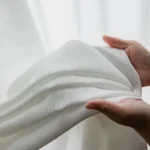 Modern White Semi Sheer Curtains