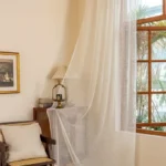 Net Curtains 2pcs Japanese-Style Minimalist Window Drapery