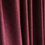 Silk Curtains 2pcs Solid Color Minimalist Window Drapery