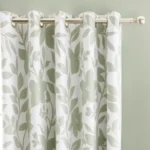 Ava Floral Polycotton Blackout Curtains