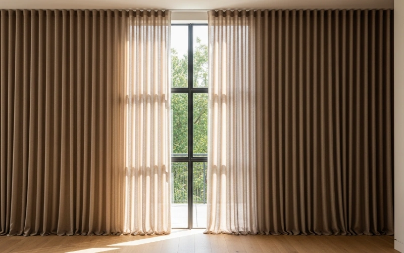 Floor-to-Ceiling Curtains