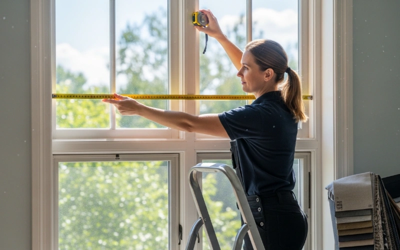 Measure The Width Of The Curtain