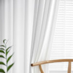 Moonlight White Chiffon Voile Curtain