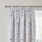 Wildflower Blackout Pencil Pleat Curtains