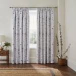 Wildflower Blackout Pencil Pleat Curtains