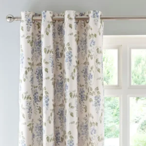 Wisteria Eyelet Cotton Curtains