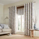 Wisteria Eyelet Cotton Curtains