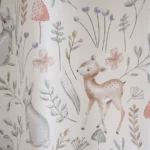 Woodland Blackout Eyelet Curtains