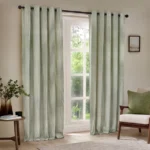 Yard Hebden Striped Eyelet Curtains