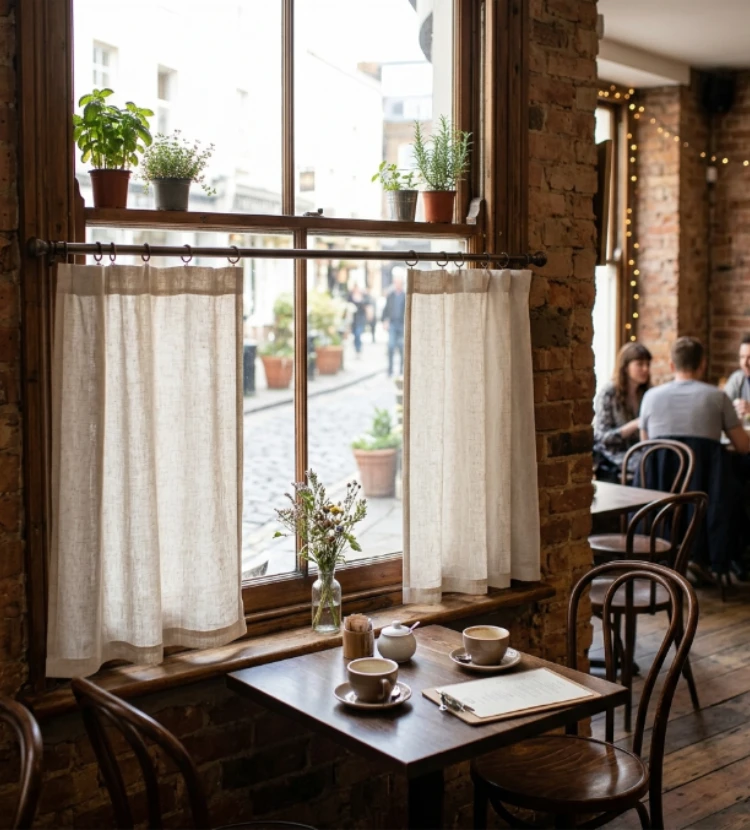 Cafe Restaurant Curtains