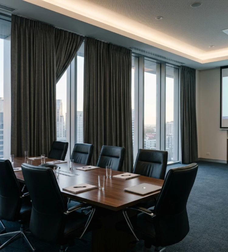 Conference Room Curtains