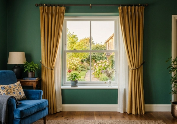 Dubai Best Cotton Curtains Installed Company
