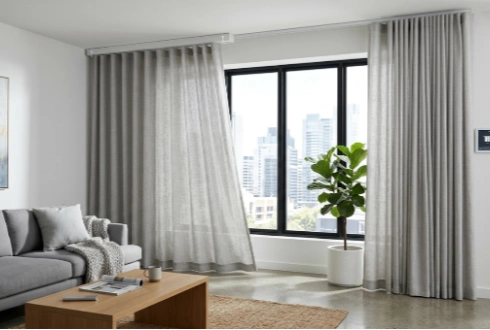 Electric Curtains For Modern Dubai