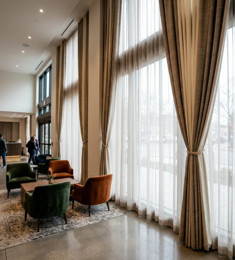 Lobby Curtains Dubai