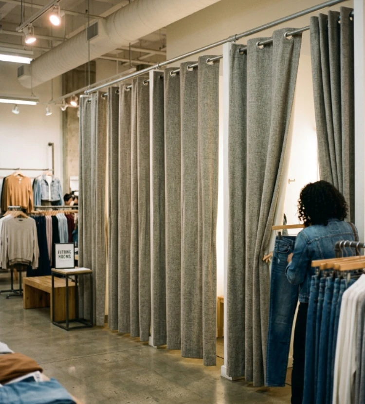 Retail Store Curtains