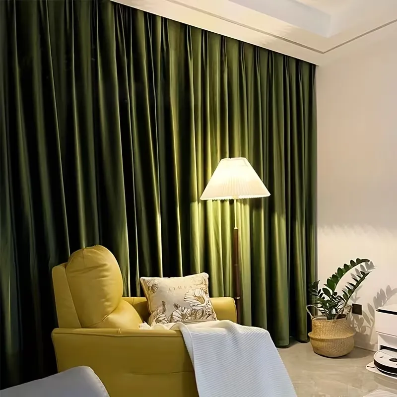Velvet Curtains Nordic Style Luxury Blackout Curtain