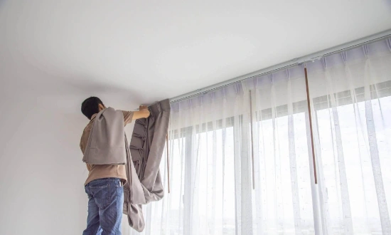 Premium Curtain Installation Dubai